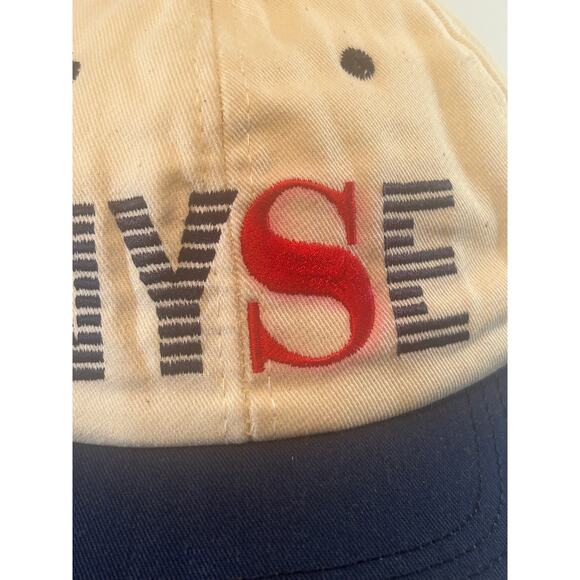 Vintage NYSE Snap Back Hat Cap New York NY Stock Exchange White Blue 90s - Picture 7 of 7